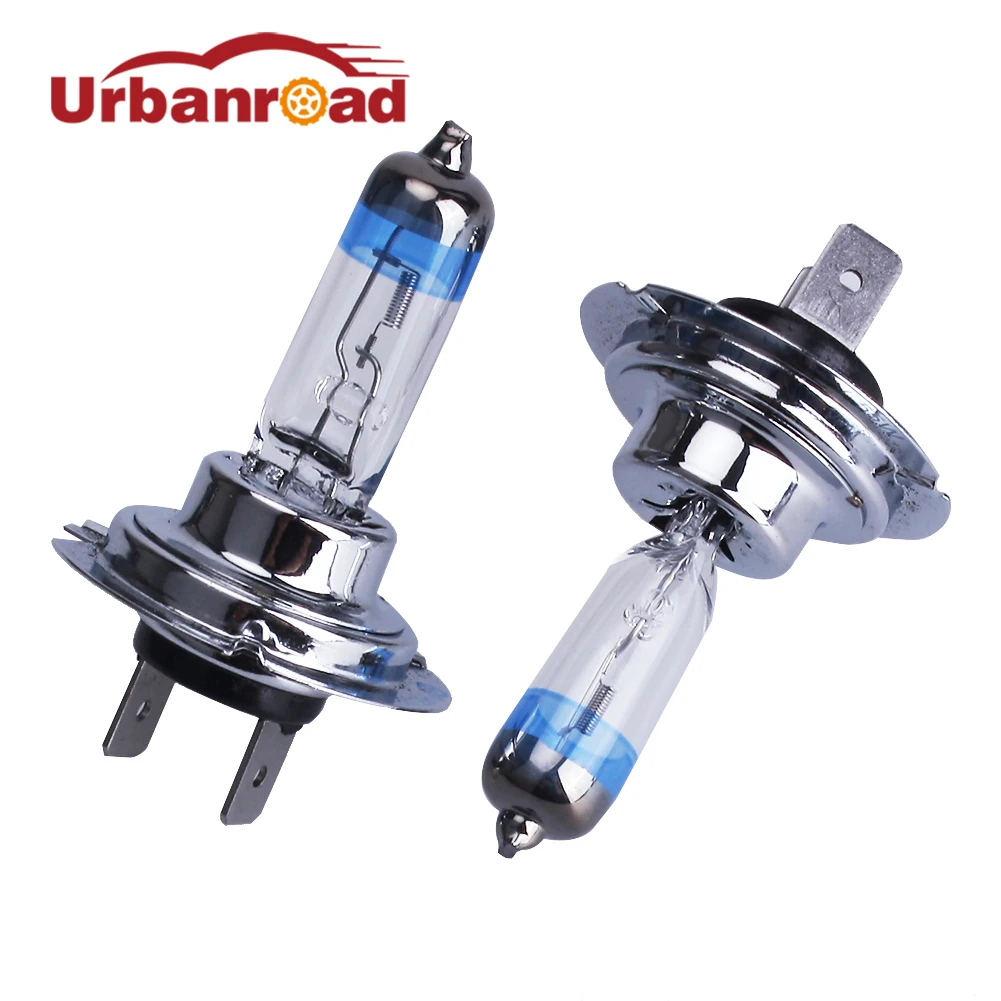 

2PCS H7 55w 12v halogen bulb super xenon white h7 fog halogen bulb car 4300K-5000K white Car Light Source