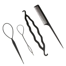 4 шт. заколки для укладки булочка пончик для жгута, косички конский хвост аксессуары от производителей набор инструментов