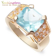 Yunkingdom Wedding CZ Rings for Women Fashion Crystals Rings Wholesale Fashion Square Party Jewelry Women Yunkingdom Wedding CZ Rings for Women Fashion Crystals Rings Wholesale Fashion Square Party Jewelry Women
