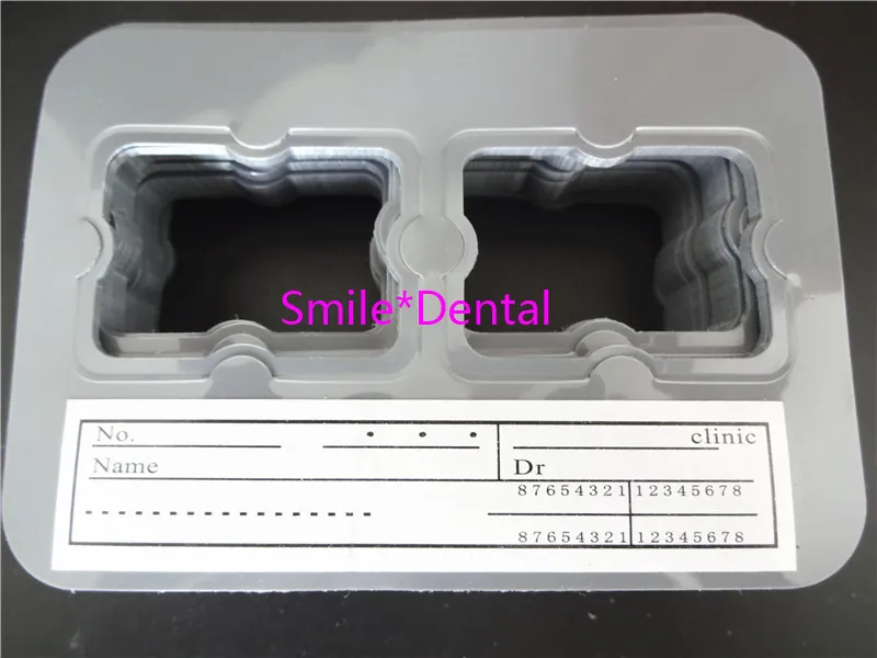 100pcs Dental 2 holes X Ray Film Mount Frame Dental Clinic Universal 2