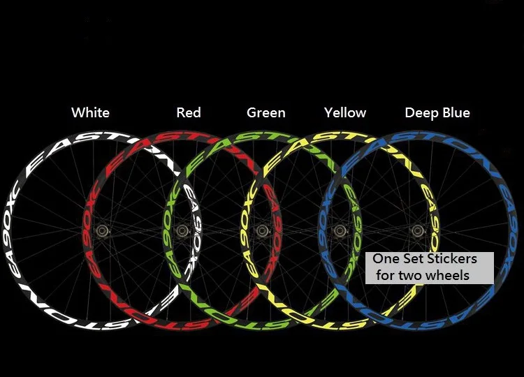 EA 90 XC EA90 горный велосипед колеса Набор обода наклейки для MTB Велоспорт Гонки наклейки 26er 27,5 er 29er