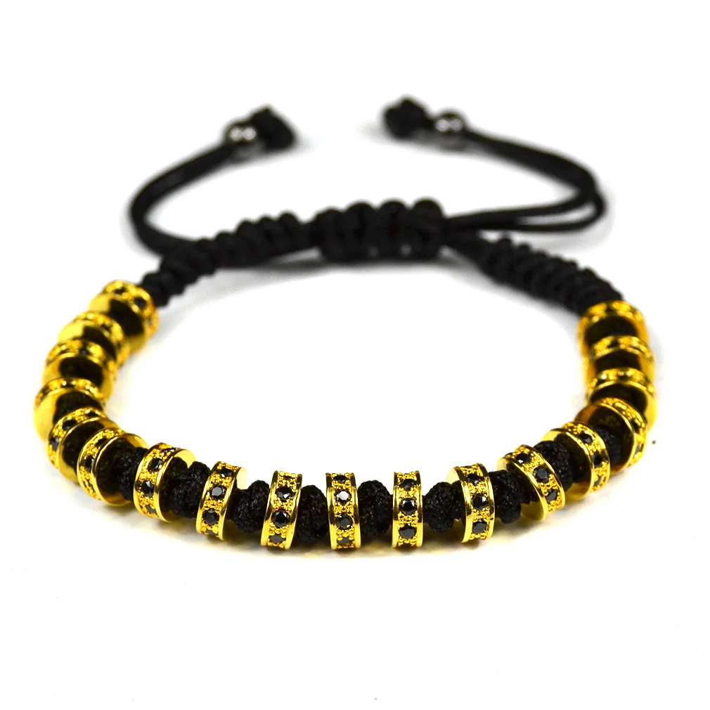 Плетеный макраме браслет для мужчин Pulseras Mujer Moda 2018 ювелирные изделия пробки из