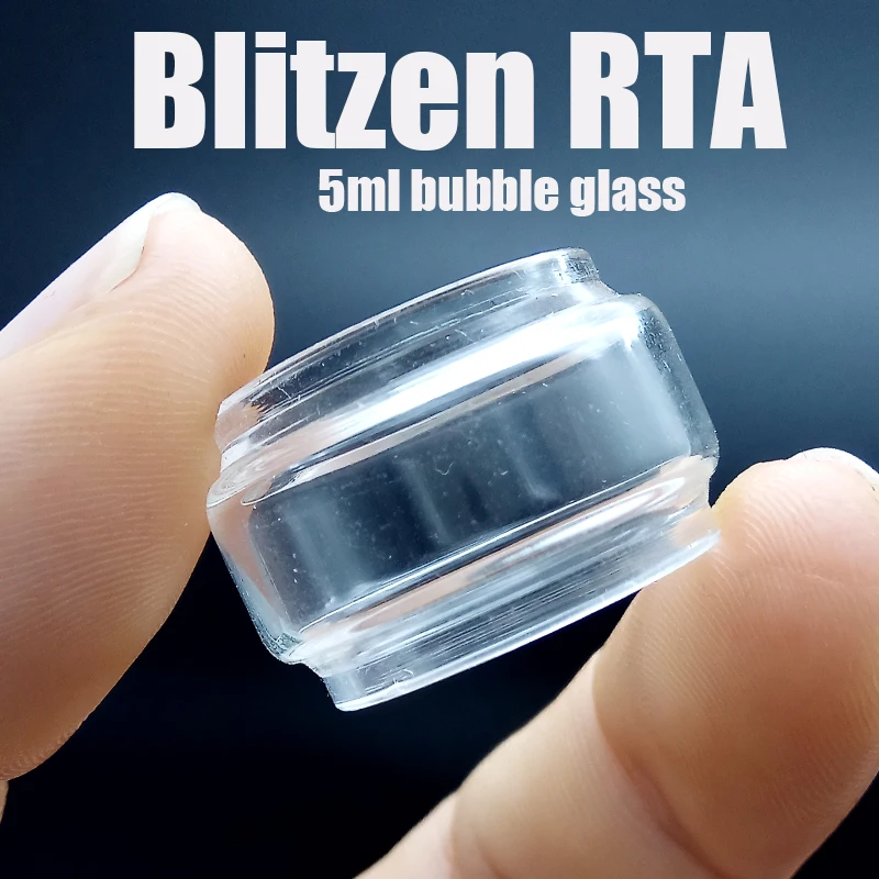 Оригинальный vapesoon fatboy Blitzen RTA распылитель 5 мл стеклянная трубка для Blitzen RTA распылитель стеклянный резервуар для распылителя