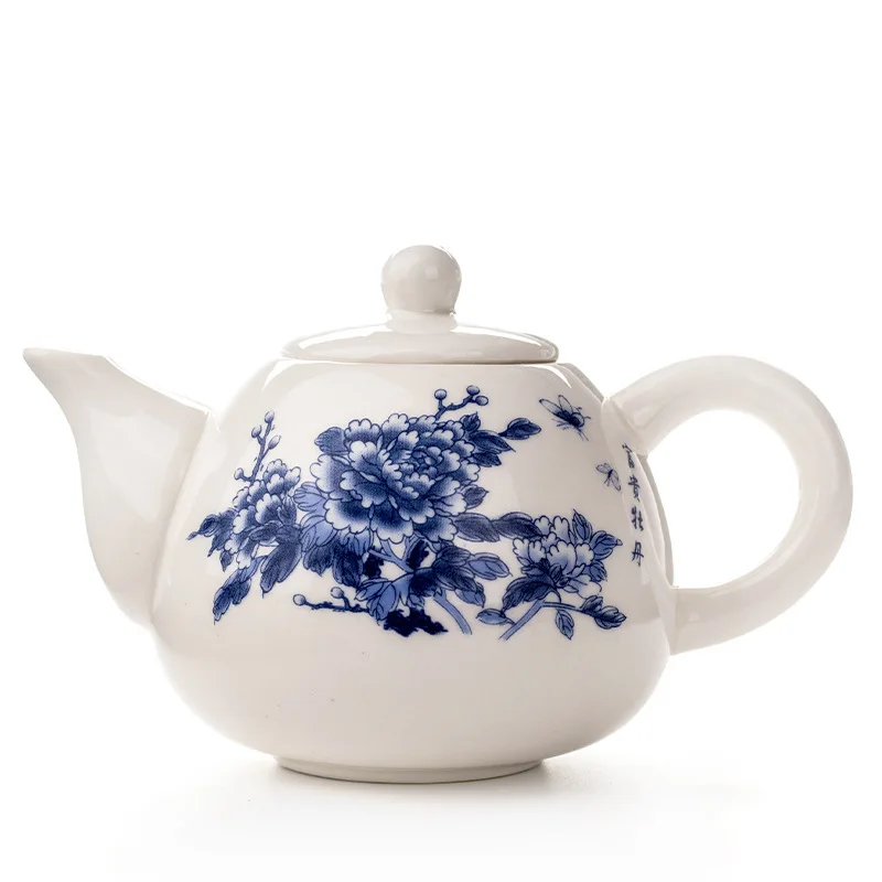 Китайский чайник ручной работы элегантный керамический чайник домашний декоративный горшок фарфоровый чайник кунг-фу маленькие чайные горшки - Цвет: G