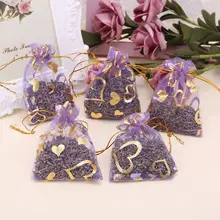 5 шт. настоящие Лавандовые органические сушеные Цветочные пакетики, цветные мешочки, ароматизаторы для автомобиля, украшения для дома и офиса, ароматизаторы для дома, пакетики