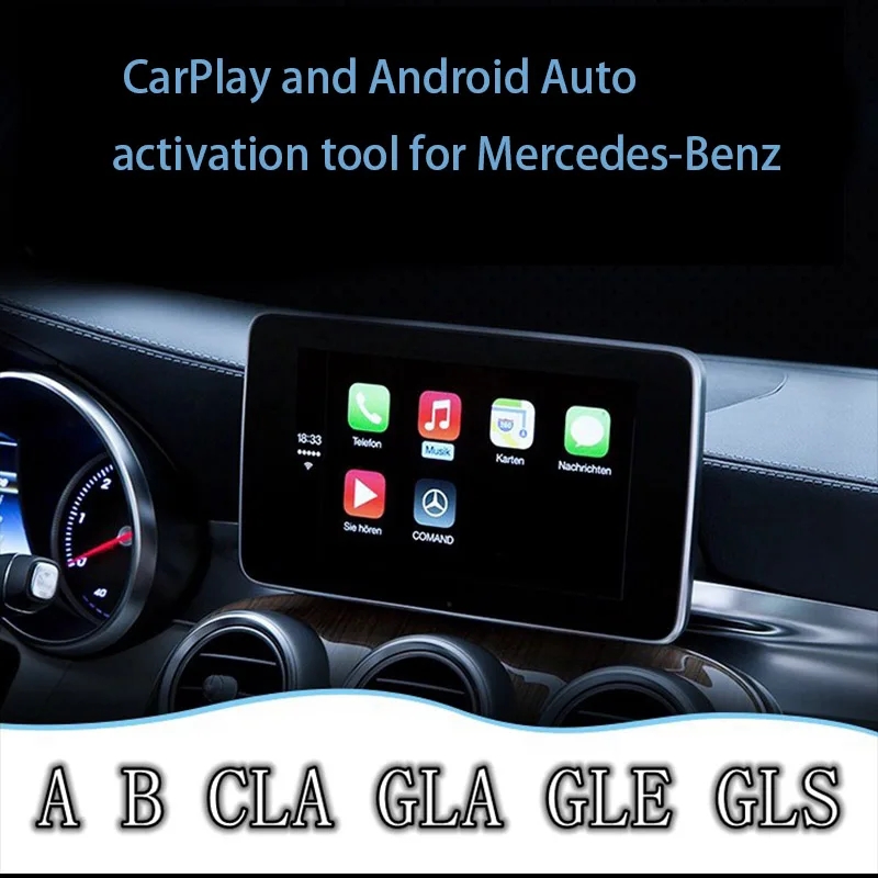  Apple CarPlay and Android Auto activation tool for Mercedes-Benz NTG5 S1