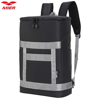 

MIER Insulated Cooler Backpack for Men Women Leakproof Lunch Backpack, Soft Cooler to Work, Hiking, etc, 28 Can