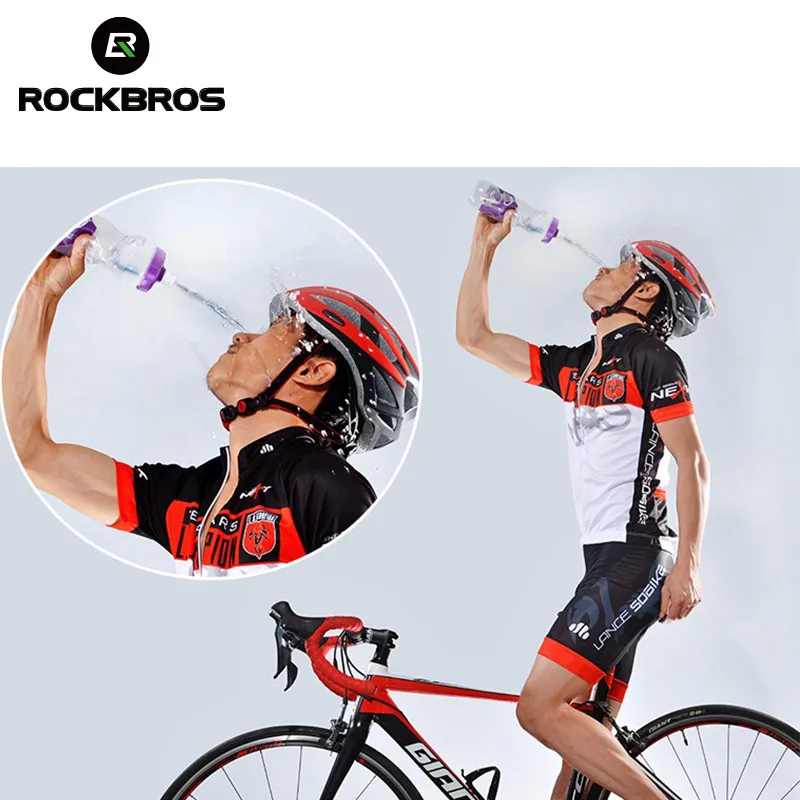 ROCKBROS 750 مللي الدراجات زجاجة ماء للدراجة دراجة المحمولة غلاية زجاجة مياه بلاستيكية في الهواء الطلق الرياضة دراجة هوائية جبلية Drinkware