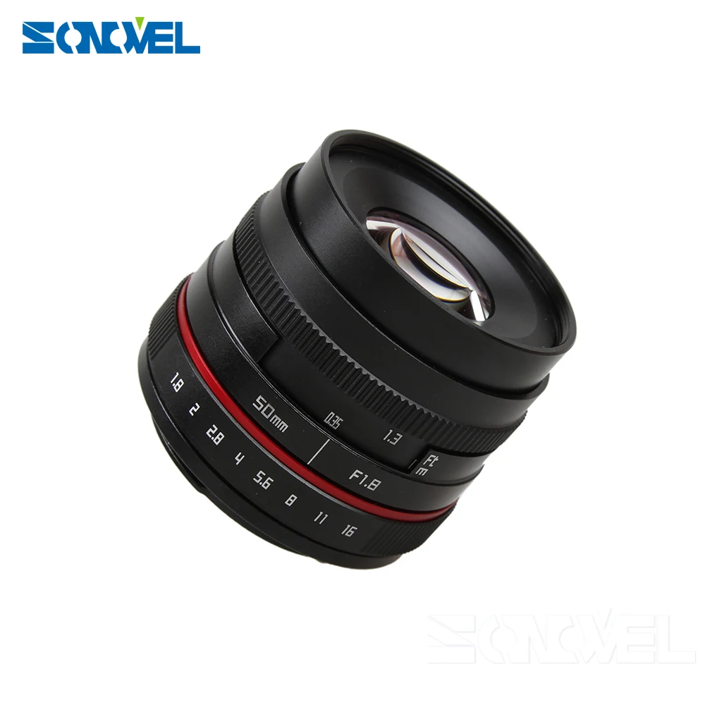 Новинка 50 мм f/1 8 Φ F1.8 объектив камеры для Olympus Panasonic M43 MFT EP5 OMD EM5 Mark II Φ|lens for olympus|50mm