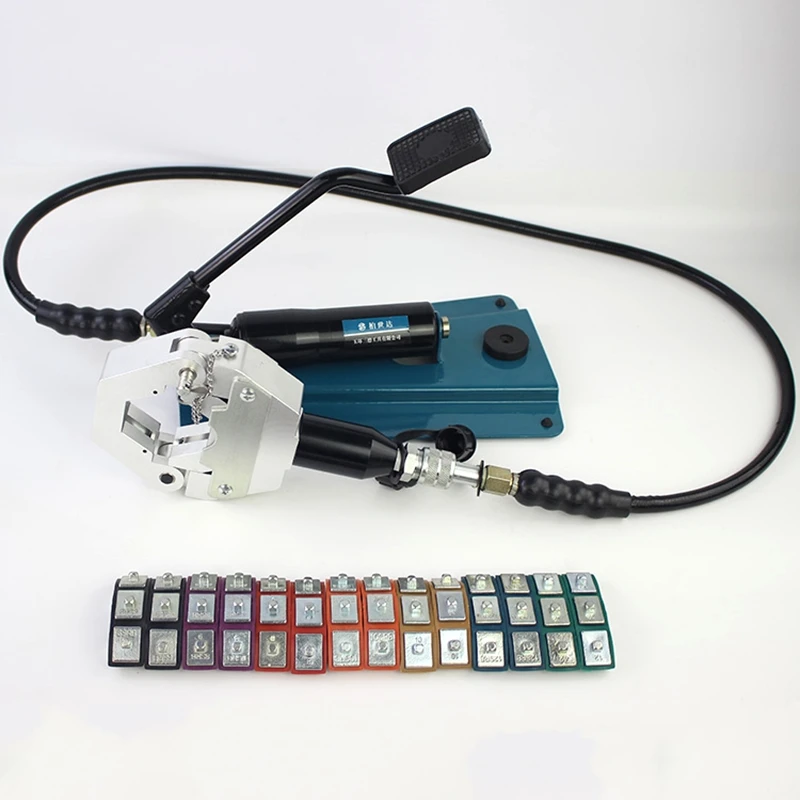 

Foot Hydraulic Auto Hose Crimper for Air Condition Hose Repair Tools Hydraulic Hose Crimping Tool Auto A/C Hose Hydra-Crimper