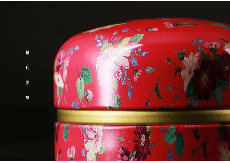 5pcs Japanese style Kitchen Tea Box Jar Storage Holder Sweetmeats Candies Cans Teaware Tea Caddies tin containers storage box
