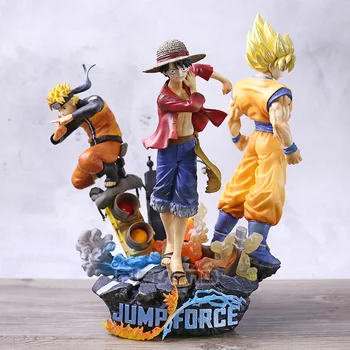 

Jump Force Collector's Edition Monkey D Luffy Son Goku Naruto PVC Figure Collectible Model Toy Brinquedos Figurals