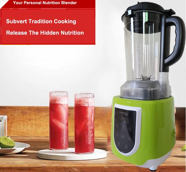 

1100W 220V 2L Home Use Multi-functional Blender for Juice Smoothies with Timer LCD Panel