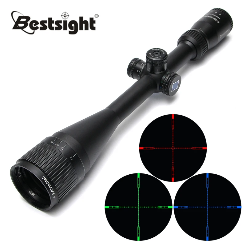

ZEISS 5-20X50AOMC Optics Rifle Scope Red&Green&Blue Dot Illuminated Reticle Sight Riflescope Airsoft Scope for Caza