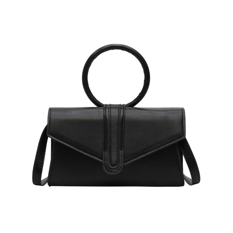 

2019 new candy color ring handbag mini shoulder diagonal Women Bags Purse Solid Color Hand bags Fashion femme Crossbody Bag