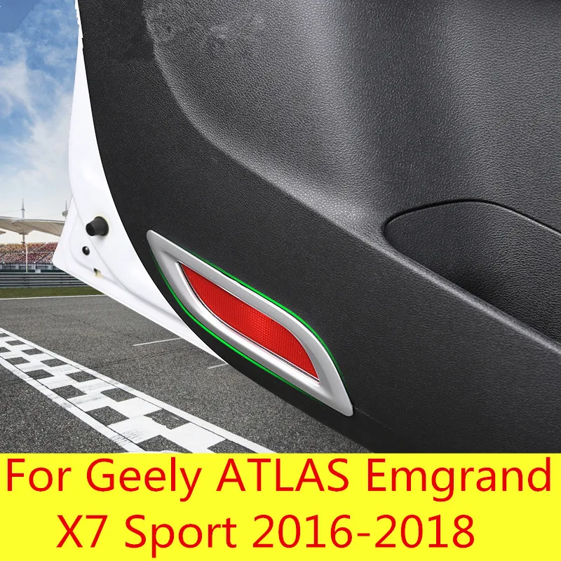 Дверной светильник с блестками автомобильные аксессуары для Geely ATLAS Emgrand X7 Sport 2016