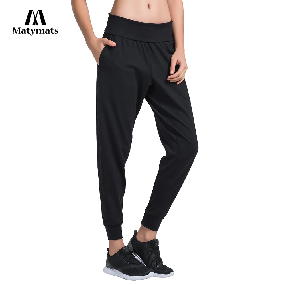 

Matymats Sport Pants Women's High Quality Casual Sweatpants Breathable Comfortable Running Jogging Yoga Wear