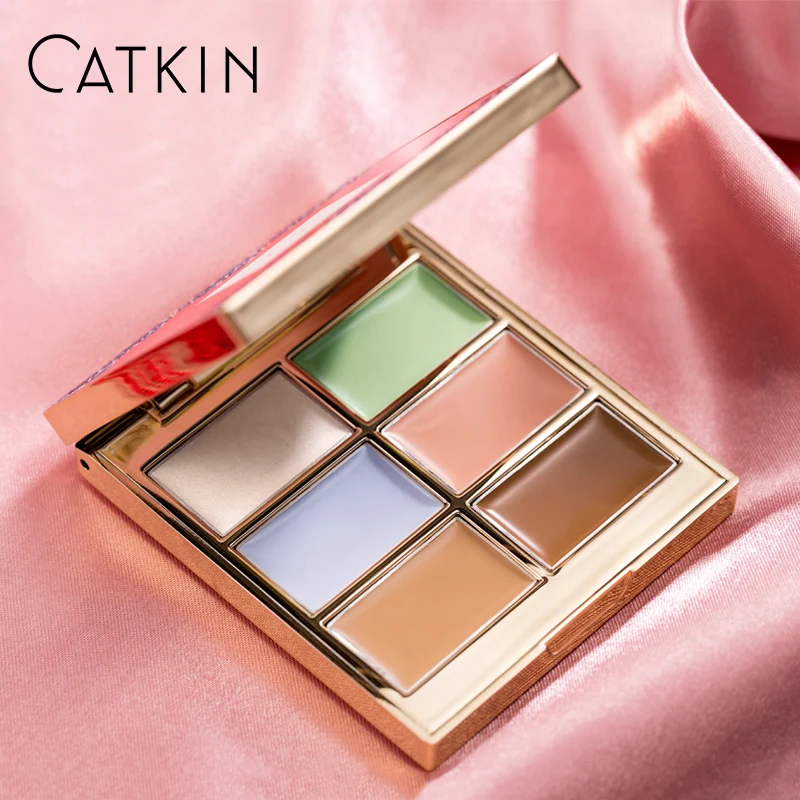

CATKIN Eternal Love 1.2g*6 Brocade In Clouds Concealing Cream Concealer Makeup Contour Make Up Contouring Palette Wholesale
