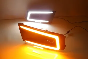 

Car specific high qualityDaytime Running Light For Suzuki Vitara brezza 2015 2016 2017 2018 Turning Yellow