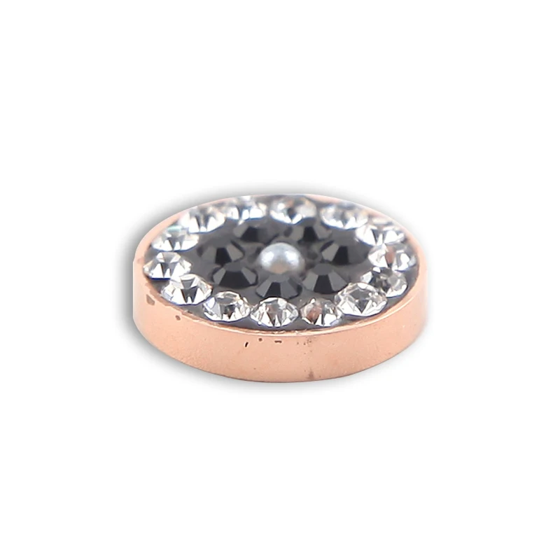 Keamsty Deluxe Midnight flor imán intercambiable 12mm Extra pequeño Moneda de acero inoxidable pulsera de cambio Keamsty Deluxe Midnight flor imán intercambiable 12mm Extra pequeño Moneda de acero inoxidable pulsera de cambio