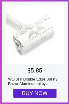 Borboleta de Metal Fosco de Alta Cor de Bronze Safety Razor Double Edge Navalha Weishi Prateado 9306 f 9306 c 9306 i Arma Preto Qualidade Novo 4 High Quality butterfly safety razor