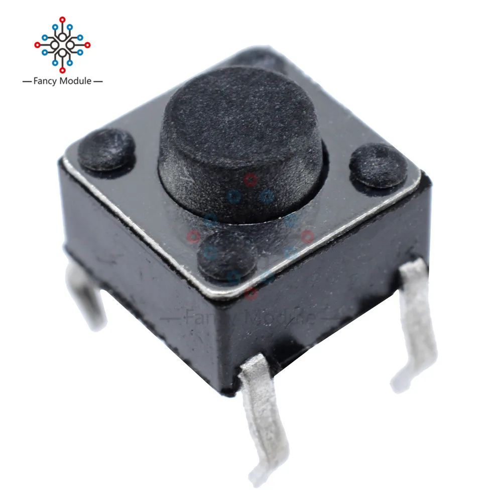 Тактильный кнопочный переключатель 20 шт. 4 контактный DIP 6X6X5mm|switching power supply computer|switch