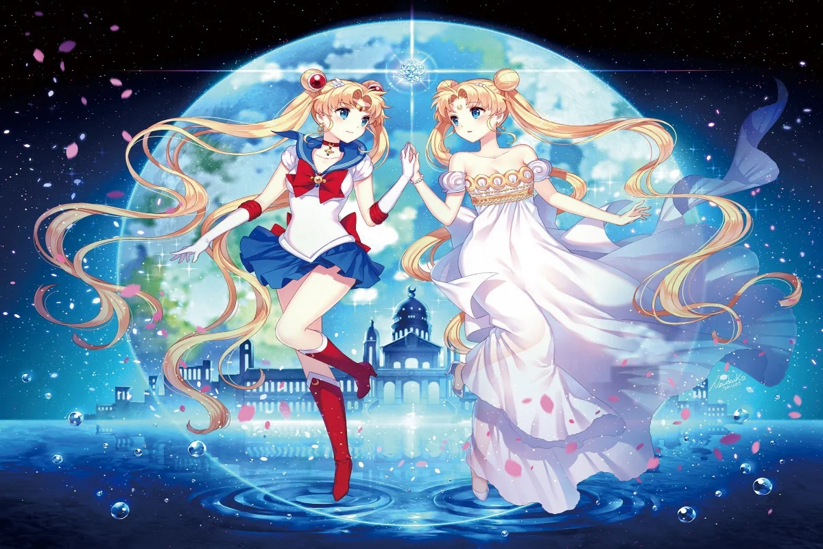 Usagi serenty sailor moon lune uni anime manga fille KA382 vivant