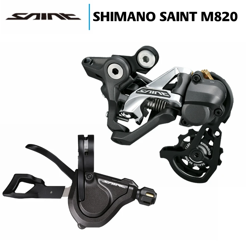 

SHIMANO SAINT M820 10 Speed Trigger Shifter + 10 Speed Rear Derailleurs