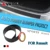 KAWOO Para Renault Scenic 3 Megane 2 Fluence Modus Maestro De Goma Retaguardia Parachoques Proteger Cubierta de Umbral Mat Pad Car Styling