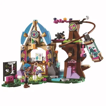 

Qibang Princess Friends Elves Elvendale School of Dragons Model Building Blocks 41173