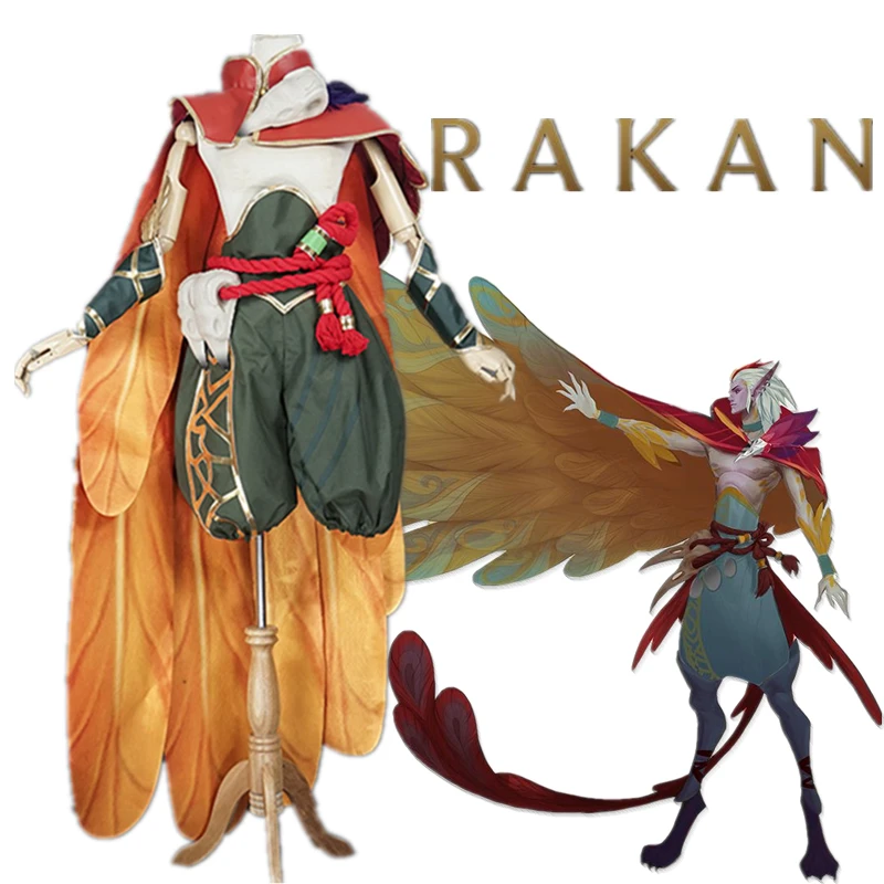 Игра LOL ракан заклинатель Косплэй костюм праздничный в бане | Тематическая одежда