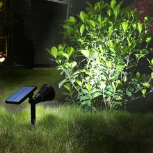 Светодиодный светильник на солнечной энергии, светильник для газона, уличный ландшафтный светильник, светильник для сада, лампа для газона, водонепроницаемый точечный светильник