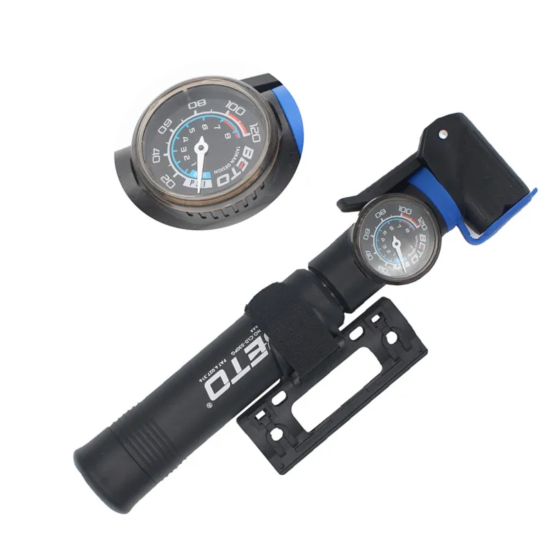

BETO MP-036 high-end mountain bike portable high-pressure inflator hose screw type inflatable pump mini pump bicycle