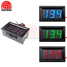 2 Wires 0.56 inch 0.56'' DC 4.5-30V Digital Voltmeter LED Vehicles Motor Voltage Panel Meter Mini LED Voltmeter Red Blue Green 2 Wires 0.56 inch 0.56'' DC 4.5-30V Digital Voltmeter LED Vehicles Motor Voltage Panel Meter Mini LED Voltmeter Red Blue Green