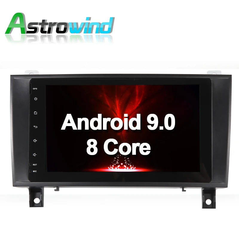 Discount 4G RAM, 32G ROM Android 9.0 Car DVD GPS Navigation System Radio Media Stereo for Mercedes-Benz R171 SLK200 SLK280 SLK350 SLK55 0