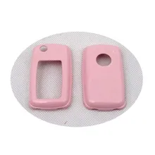 Жесткий Пластик БЕСКЛЮЧЕВОЙ дистанционный ключ защитный кожух(блеск) для Фольксваген MK4/MK5