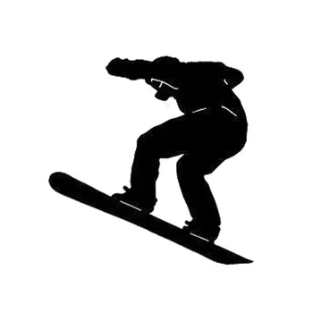 

10.5cm*10.5cm Car Styling Veneer Ski Sports Car Stickers Accessories S2-0347