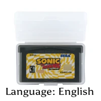 

32 Bit Video Game Cartridge Sonic The Hedgehog Genesis Console Card US Version English Language Support Drop Shipping