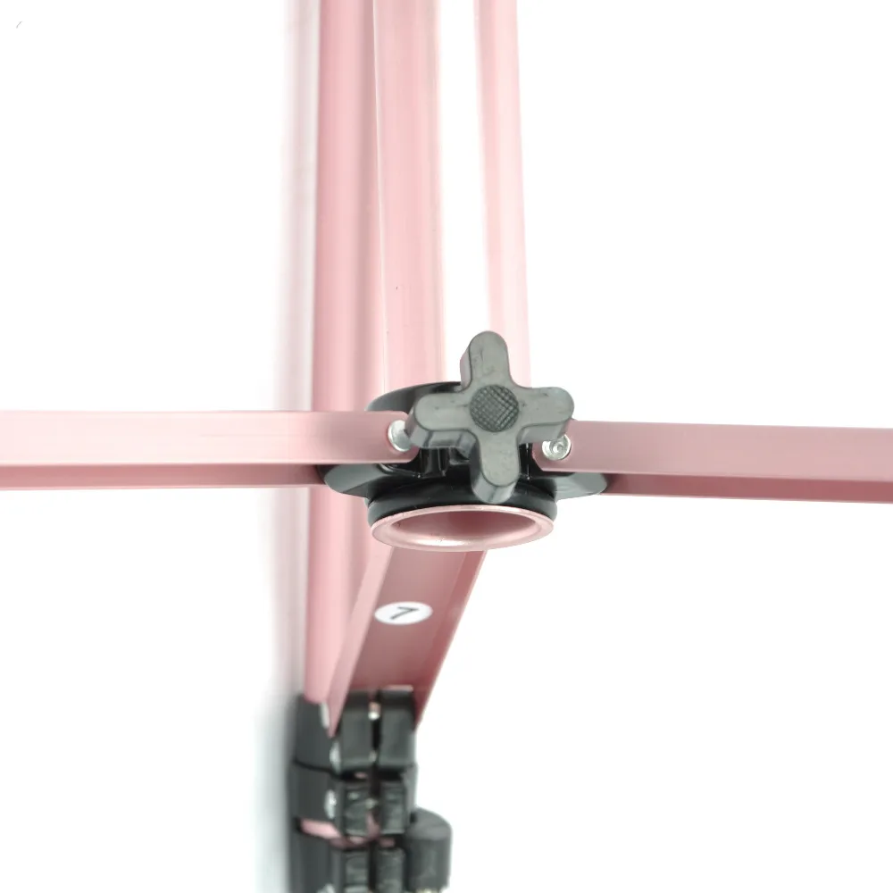 Rose Tripod Training Doll Head Mannequin Head Manikin Canvas Block Head Stand TRIPOD Aluminium Alloy Round Leg Strong Stable