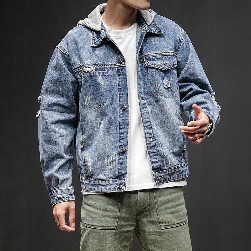 baggy jeans jacket