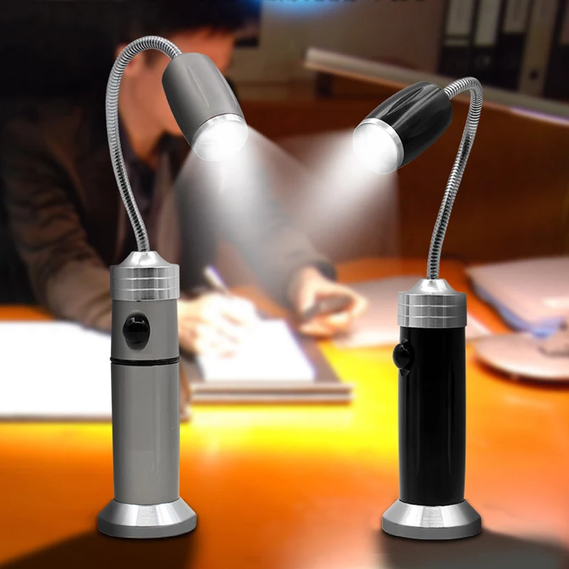 

Q5/T6 LED Powerful Flashlight Zoomable With Soft handle Magnet Flashlight Torch Rechargeable 2000lm Working & Reading Light