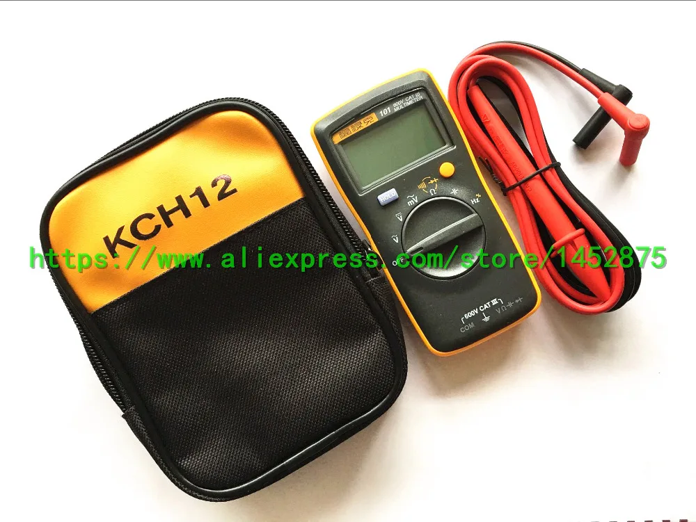 

Soft case portable/handheld digital multimeter FLUKE 101 + KCH12