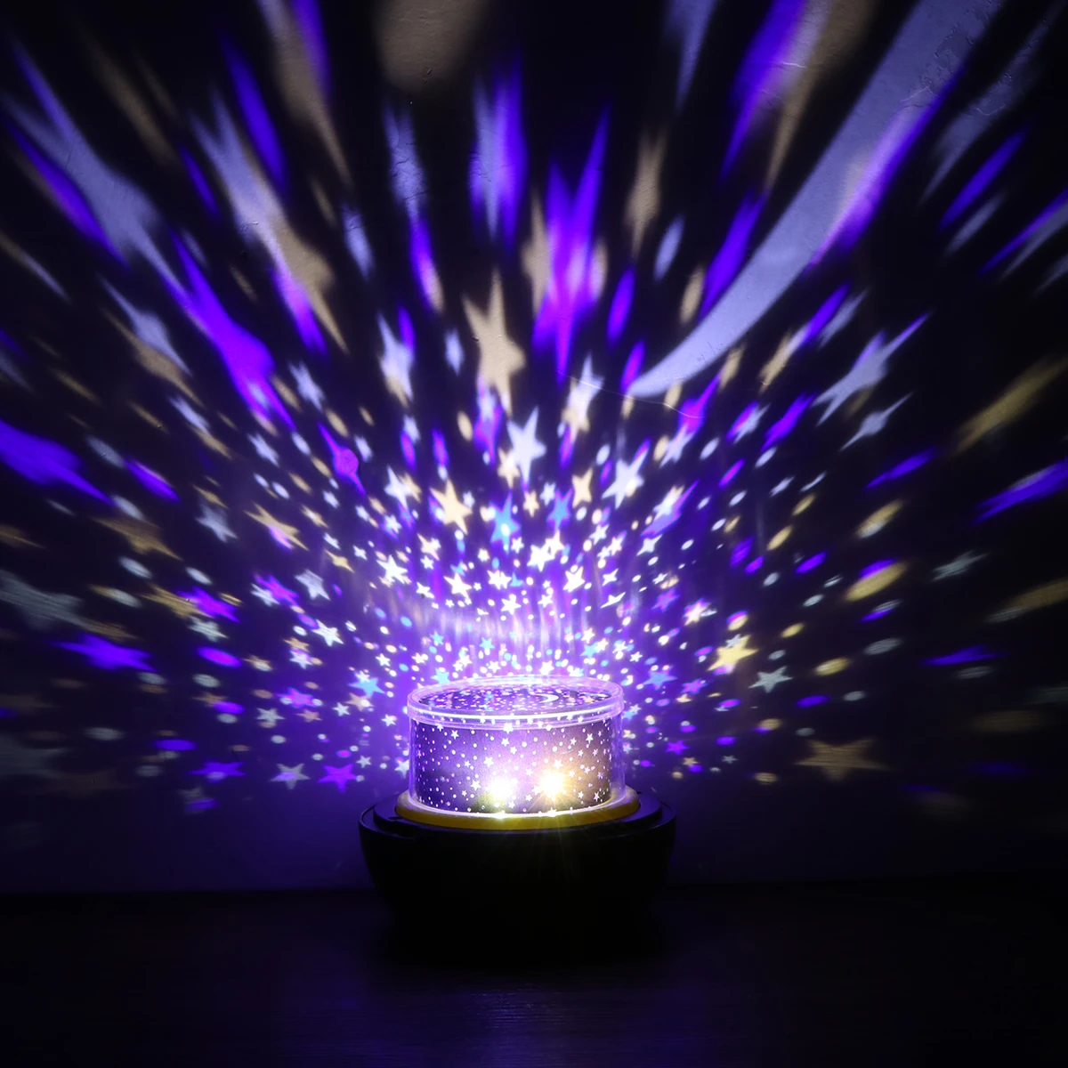 

Starry Sky Magic Star Moon Planet Rotating Projector Lamp LED Night Light Cosmos Universe Luminaria Baby Light For New Year Gift