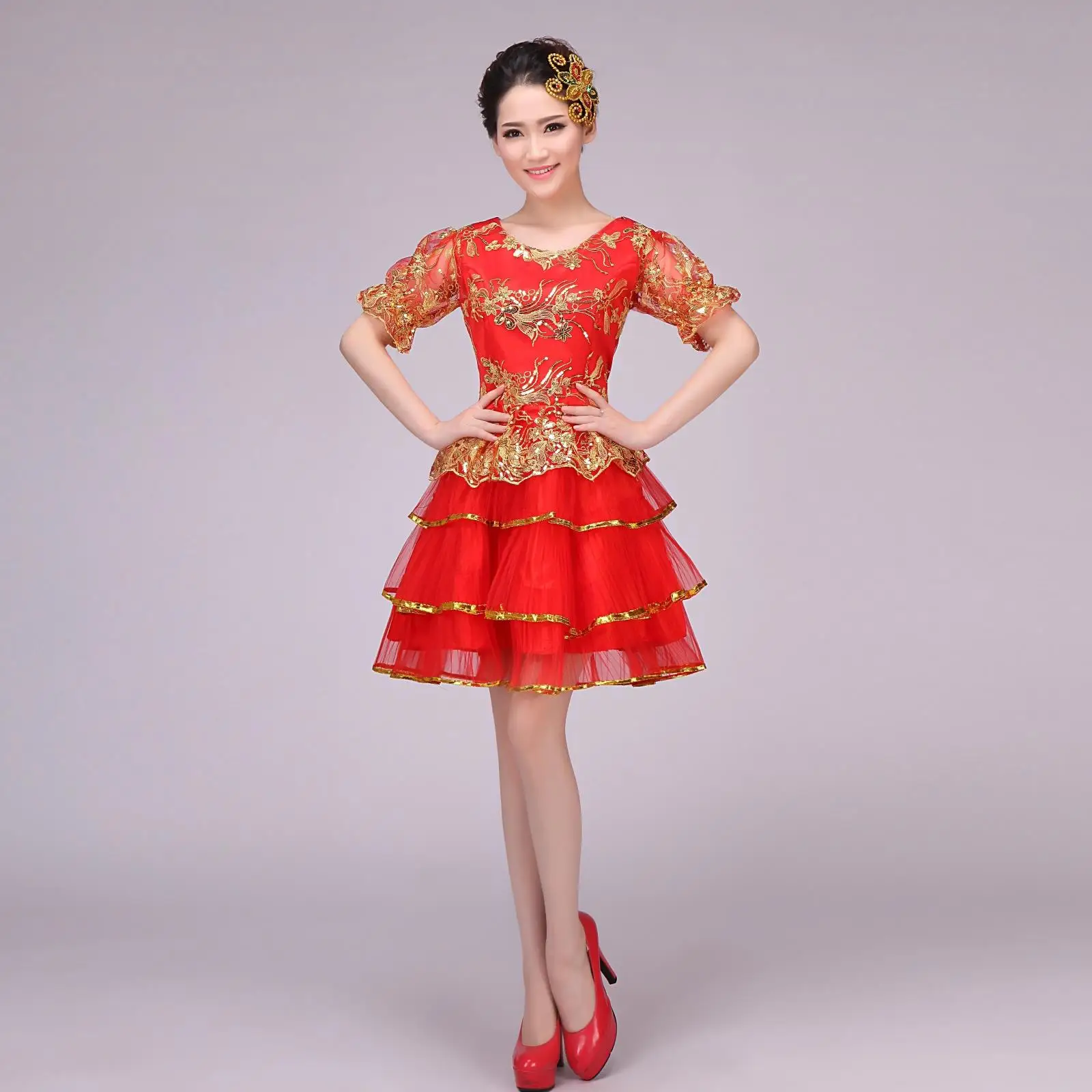 Buy The New 2019 Square Dance Dress Suit The New