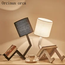 Boreal Европа современный светодиодный настольный светильник защищает глаза оригинальность уютная спальня настольная прикроватная настольная лампа