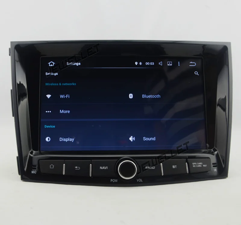 Perfect Quad core  Android 9.0 Car GPS radio Navigation for Ssangyong Tivoli LUVi 2015-2016 with 4G/Wifi DVR mirror link 9