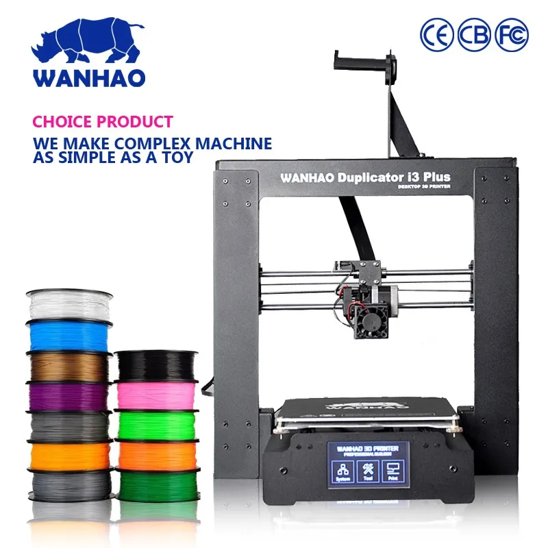 NEW WANHAO Duplicator i3 Plus 3D Printer BOXED