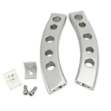 Для Suzuki бульвар M109R 2006-2009 хром алюминиевая заготовка мотоцикл стоянок монтажные кронштейны крепежные болты