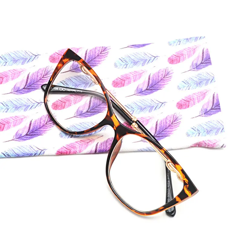 

Fashion Women Cat Glasses Frames Cat Clear Eyeglasses Ladies glasses Frame Retro Women's Glasses Brand Designer FML