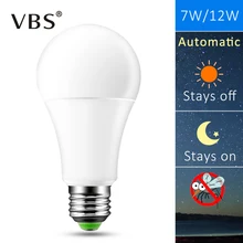 IP44 лампочка со светодиодным датчиком E27 B22 10 Вт 15 Вт AC 220 В 110 в сумерки до рассвета светильник лампа День Ночь светильник сенсор лампа для дома светильник ing